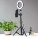 Selfie Ring Light Tripod Phone Holder Stand 