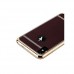 IPhone X Case Leather Back Case Cover-BROWN