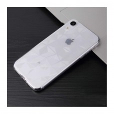 IPhone XR Case TPU Clear Case Diamond Pattern Case