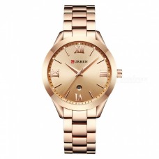 CURREN 9007 Luxury Women Watch Famous Brands Gold Fashion Design Bracelet Watches Ladies Women