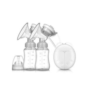 Double Electric Breast Pump Baby Feeding Bottle Set Breast Milk Extractor - BPA Free
