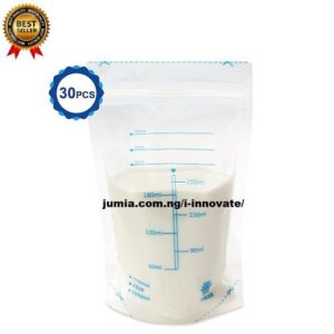 30Pcs 250ml Breast Milk Storage Bags