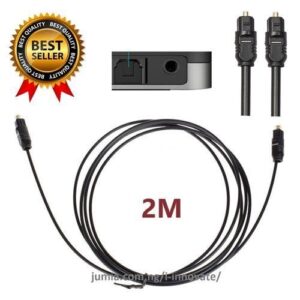2M Optical Fiber Toslink Digital Audio Cable