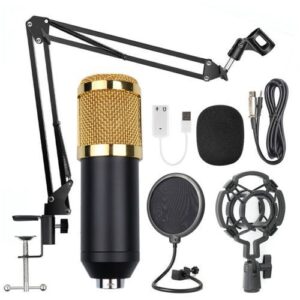 BM800 Professional Suspension Microphone Kit Studio Live