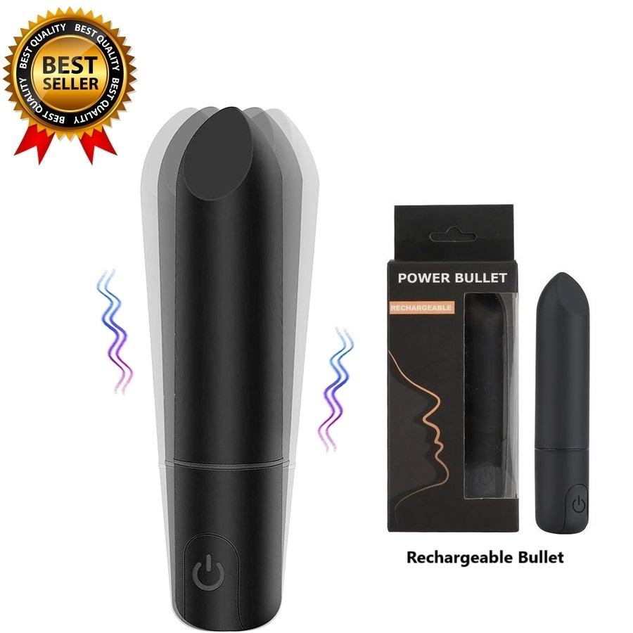 Bullet Vibrator Rechargeable Strong Women Sex Toy Vibrators