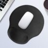 Comfortable ergonomic mouse pad with wrist rest support for computer and laptop use