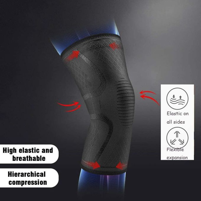 Sports Knee Support Brace Sleeve For Men Women - Image 2